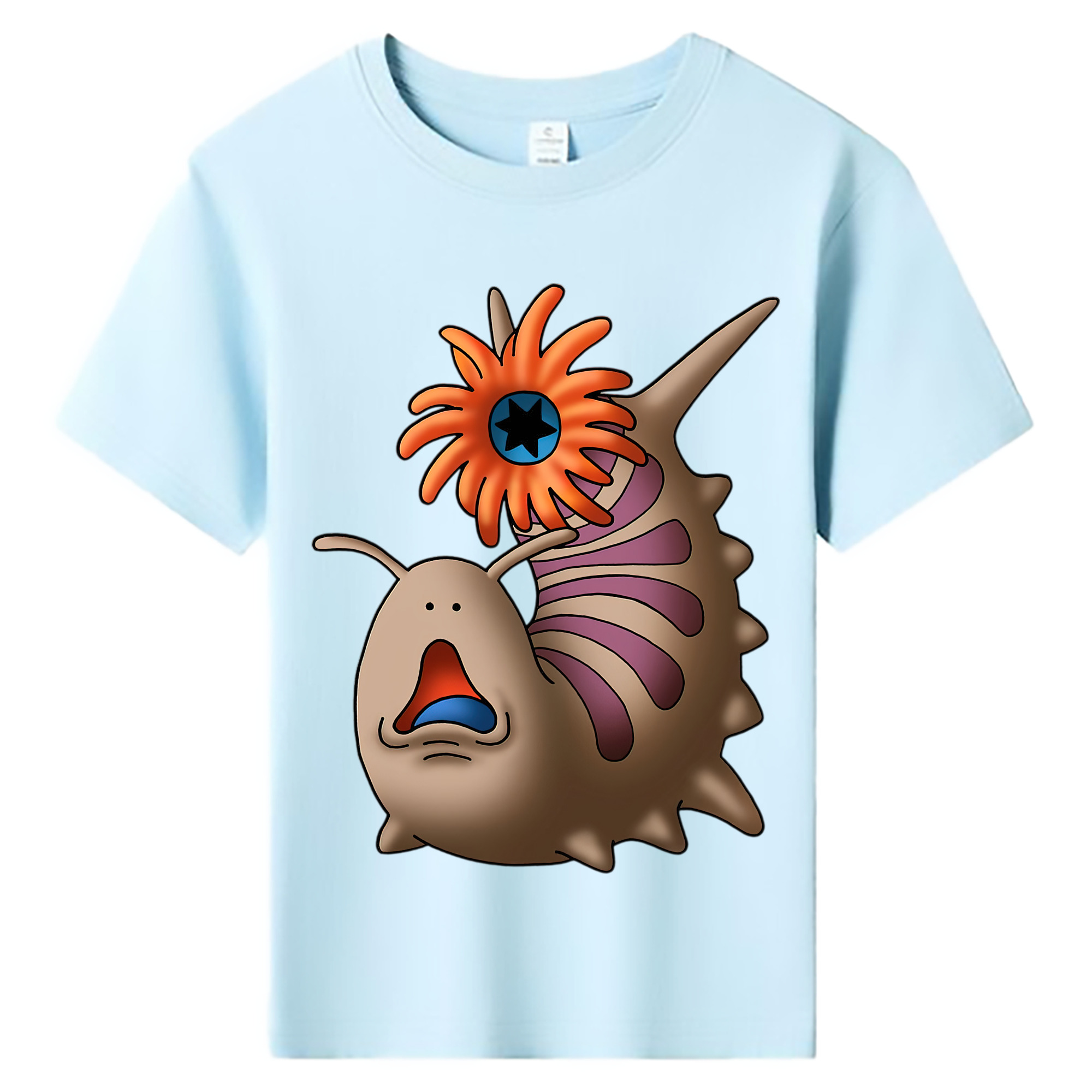 （画像用） ドラゴンクエスト Doragon Kuesuto Dragon Quest 綿100％キッズTシャツ（フロントプリント）